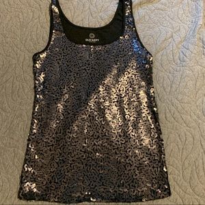 NEW old navy sequin front tank top